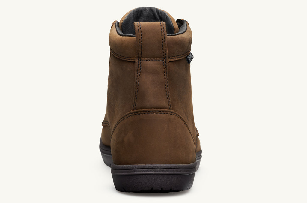Boulder Lems Bottes Imperméables Femme Marron Foncé | ICE9389PI