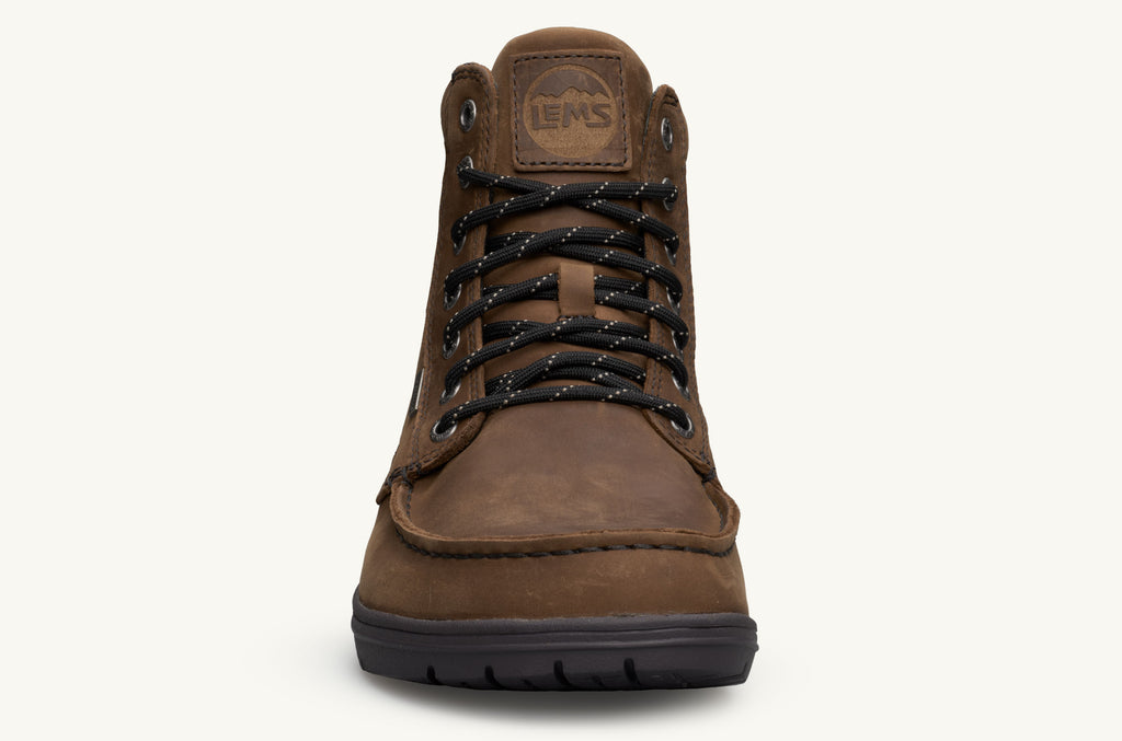 Boulder Lems Bottes Imperméables Femme Marron Foncé | ICE9389PI