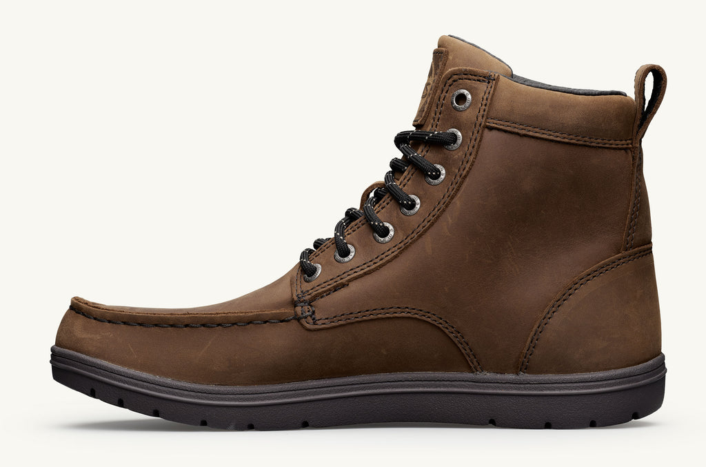 Boulder Lems Bottes Imperméables Femme Marron Foncé | ICE9389PI