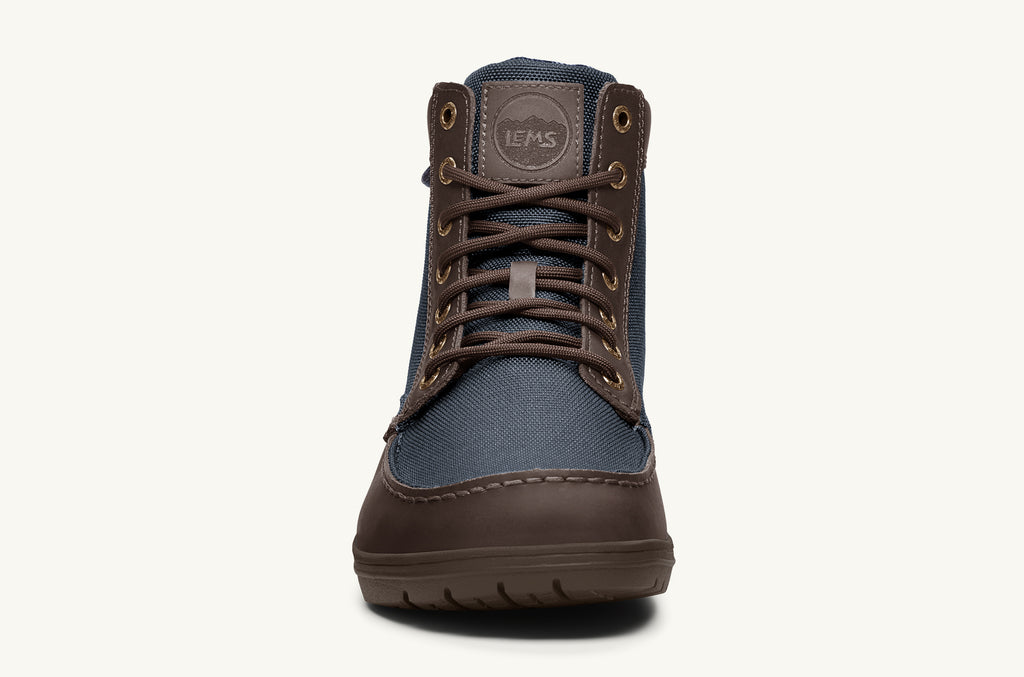 Boulder Lems Nylon Bottes Femme Bleu Marine Marron | XTN929KJ
