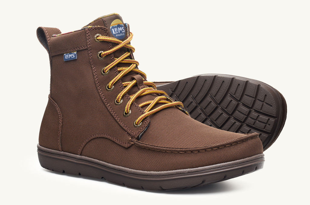 Boulder Lems Nylon Bottes Femme Marron Foncé | TLU8586JS