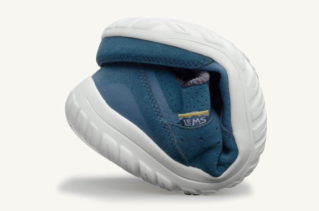 Primal Zen Lems Daim Baskets Homme Bleu | CXU5284DE